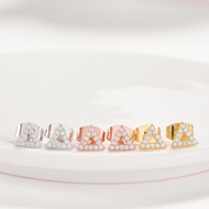 Picture of Stylish Casual Cubic Zirconia Stud Earrings