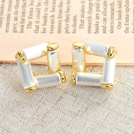 Show details for Most Popular Casual Multi-tone Plated Stud Earrings