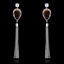 Show details for Fair Swarovski Element Champagne Drop & Dangle
