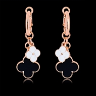 Picture of Delicate Enamel Zinc Alloy Hoop Earrings