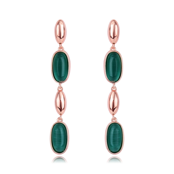 Picture of Classic Green Dangle Earrings with 3~7 Day Delivery