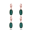 Show details for Classic Green Dangle Earrings with 3~7 Day Delivery