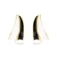 Show details for Charming White Classic Stud Earrings As a Gift