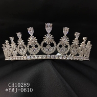 Show details for Buy Platinum Plated Cubic Zirconia Crown with Low Cost