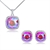 Picture of Hot Selling Platinum Plated Zinc Alloy Pendant Necklace Online Only