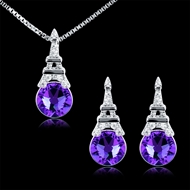 Picture of Affordable Platinum Plated Casual Necklace and Earring Set from Trust-worthy Supplier