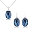Show details for Zinc Alloy Platinum Plated Necklace and Earring Set at Unbeatable Price