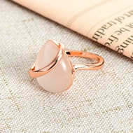 Show details for Zinc Alloy White Fashion Ring with 3~7 Day Delivery