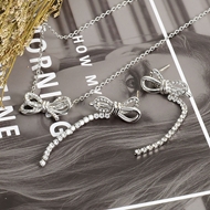 Show details for Fashion Platinum Plated Necklace and Earring Set of Original Design Show details for Fashion Platinum Plated Necklace and Earring Set of Original Design