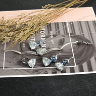 Show details for Eye-Catching Platinum Plated Zinc Alloy 4 Piece Jewelry Set from Reliable Manufacturer Show details for Eye-Catching Platinum Plated Zinc Alloy 4 Piece Jewelry Set from Reliable Manufacturer