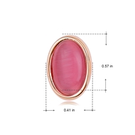 Picture of New Opal Zinc Alloy Stud Earrings