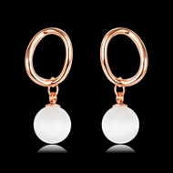 Picture of Zinc Alloy Opal Dangle Earrings from Certified Factory