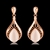 Picture of New Season White Classic Dangle Earrings with SGS/ISO Certification