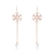 Picture of Copper or Brass Cubic Zirconia Dangle Earrings at Great Low Price