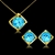 Picture of Fast Selling Yellow Rose Gold Plated Necklace and Earring Set from Editor Picks