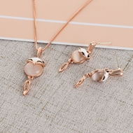 Picture of Zinc Alloy Casual Necklace and Earring Set with Worldwide Shipping