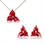 Show details for Classic Flower Necklace and Earring Set Online Only