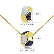 Picture of Affordable Gold Plated Colorful Necklace and Earring Set from Trust-worthy Supplier