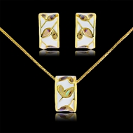 Picture of Zinc Alloy Classic Necklace and Earring Set with Unbeatable Quality