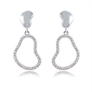 Picture of Best Cubic Zirconia Delicate Dangle Earrings