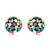 Picture of Impressive Colorful Classic Stud Earrings with Beautiful Craftmanship