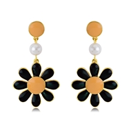 Picture of Nice Enamel Zinc Alloy Dangle Earrings