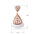 Picture of Affordable Rose Gold Plated Classic Dangle Earrings From Reliable Factory