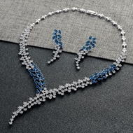 Show details for New Season Blue Copper or Brass Necklace and Earring Set with SGS/ISO Certification Show details for New Season Blue Copper or Brass Necklace and Earring Set with SGS/ISO Certification