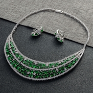 Show details for Featured Green Casual Necklace and Earring Set with Full Guarantee Show details for Featured Green Casual Necklace and Earring Set with Full Guarantee