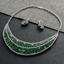 Show details for Featured Green Casual Necklace and Earring Set with Full Guarantee