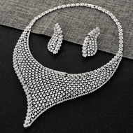 Show details for Sparkling Casual Luxury Necklace and Earring Set Show details for Sparkling Casual Luxury Necklace and Earring Set