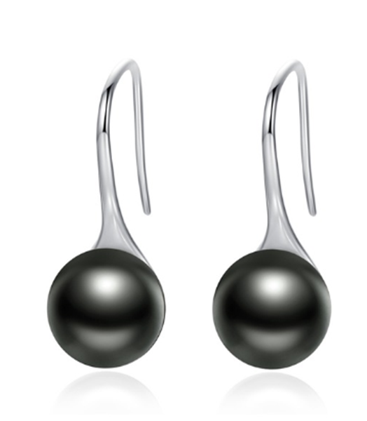 Picture of Pretty Artificial Pearl Cute Dangle Earrings