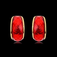 Picture of Unique Artificial Crystal Zinc Alloy Stud Earrings