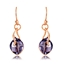 Show details for Zinc Alloy Rose Gold Plated Dangle Earrings with Unbeatable Quality