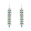 Show details for Nickel Free Platinum Plated Casual Dangle Earrings with Easy Return