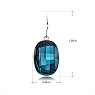 Picture of Sparkling Casual Artificial Crystal Dangle Earrings