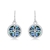 Picture of Attractive Blue Shell Dangle Earrings For Your Occasions