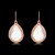 Picture of Classic Rose Gold Plated Dangle Earrings with Beautiful Craftmanship