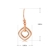 Picture of Wholesale Rose Gold Plated Classic Dangle Earrings with No-Risk Return