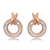 Picture of Bulk Rose Gold Plated Zinc Alloy Stud Earrings Exclusive Online