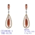 Picture of Staple Cubic Zirconia Luxury Dangle Earrings