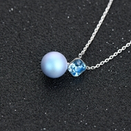 Show details for Zinc Alloy Platinum Plated Pendant Necklace From Reliable Factory Show details for Zinc Alloy Platinum Plated Pendant Necklace From Reliable Factory
