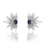 Show details for Luxury Blue Big Stud Earrings Online Only