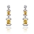 Picture of Luxury Yellow Dangle Earrings with 3~7 Day Delivery