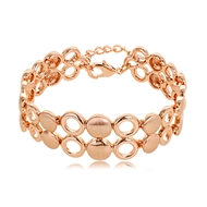 Picture of Filigree Big Gold Plated Fashion Bracelet at Factory Price