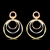 Picture of Great Value Gold Plated Big Dangle Earrings with Member Discount