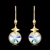 Picture of Bulk Gold Plated Cubic Zirconia Dangle Earrings Exclusive Online