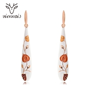 Picture of Classic Rose Gold Plated Dangle Earrings in Exclusive Design