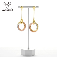 Picture of Attractive Multi-tone Plated Dubai Dangle Earrings For Your Occasions