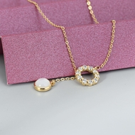 Show details for Fashionable Delicate Cubic Zirconia Pendant Necklace Show details for Fashionable Delicate Cubic Zirconia Pendant Necklace